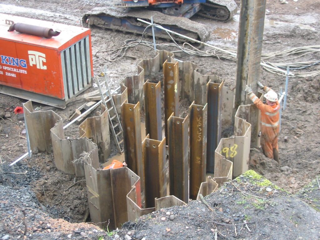 Pressed Steel Pilings Glenn Heights TX